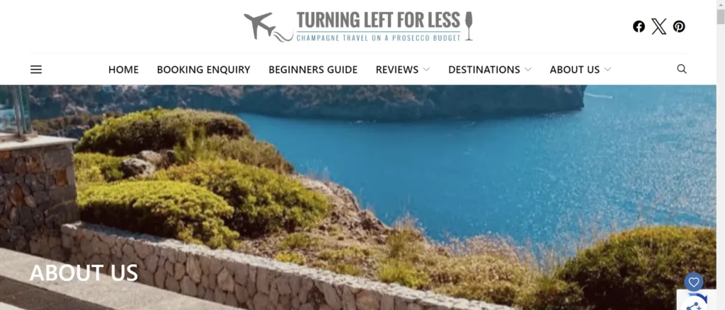 This is the About us Page of Turning Left for Less